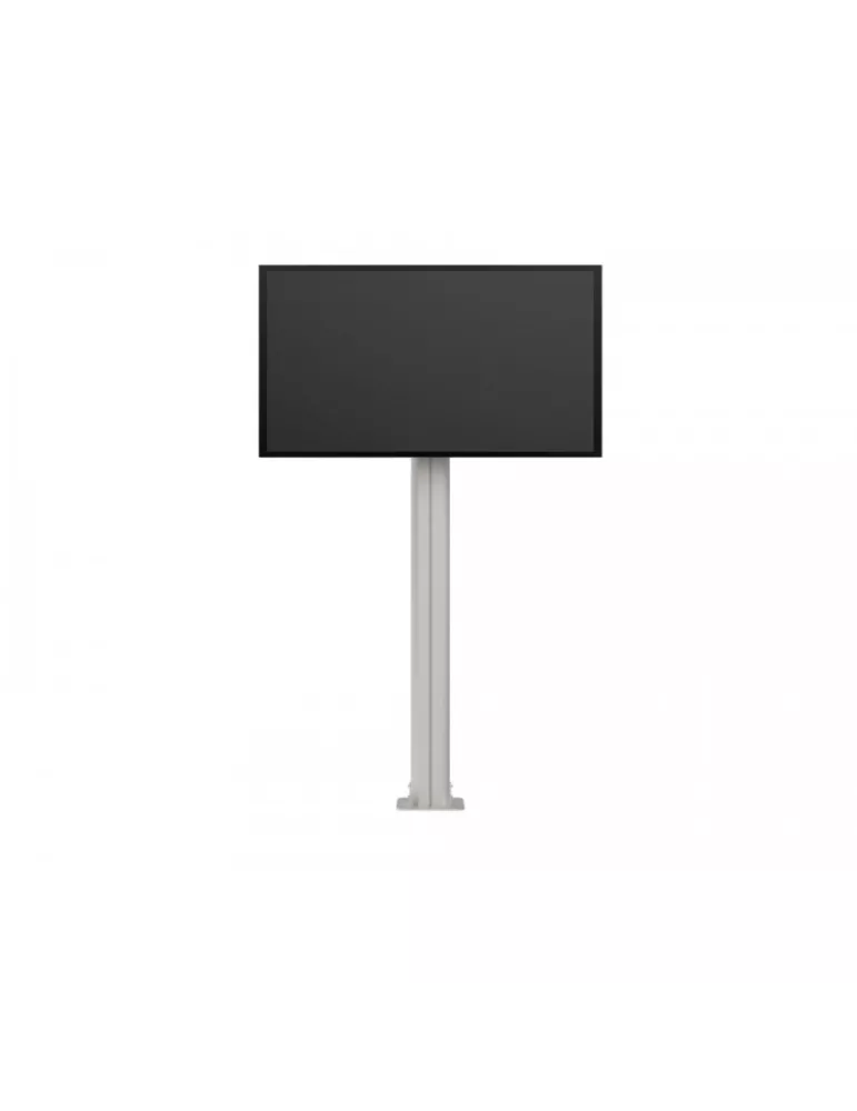 MULTIBRACKETS 6337 Barre de support écran 210cm de hauteur Multibrackets Public Display Stand Pillar 210 Silver - Rail d'alimen