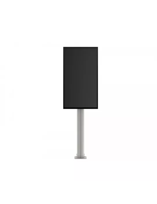 MULTIBRACKETS 6337 Bildschirmständerstange 210cm hoch Multibrackets Public Display Stand Pillar 210 Silver - Inklusive 220V-St