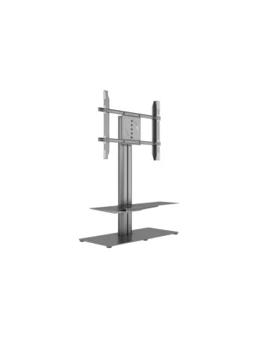 MULTIBRACKETS 0846 Floor stand including shelf Multibrackets Public Display Stand 110 HD Simple Black Floorbase -screen 50 -85