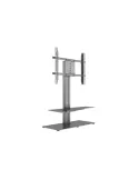 MULTIBRACKETS 0846 Support sol avec tablette inclus Multibrackets Public Display Stand 110 HD Simple Noir Floorbase -écran 50"-