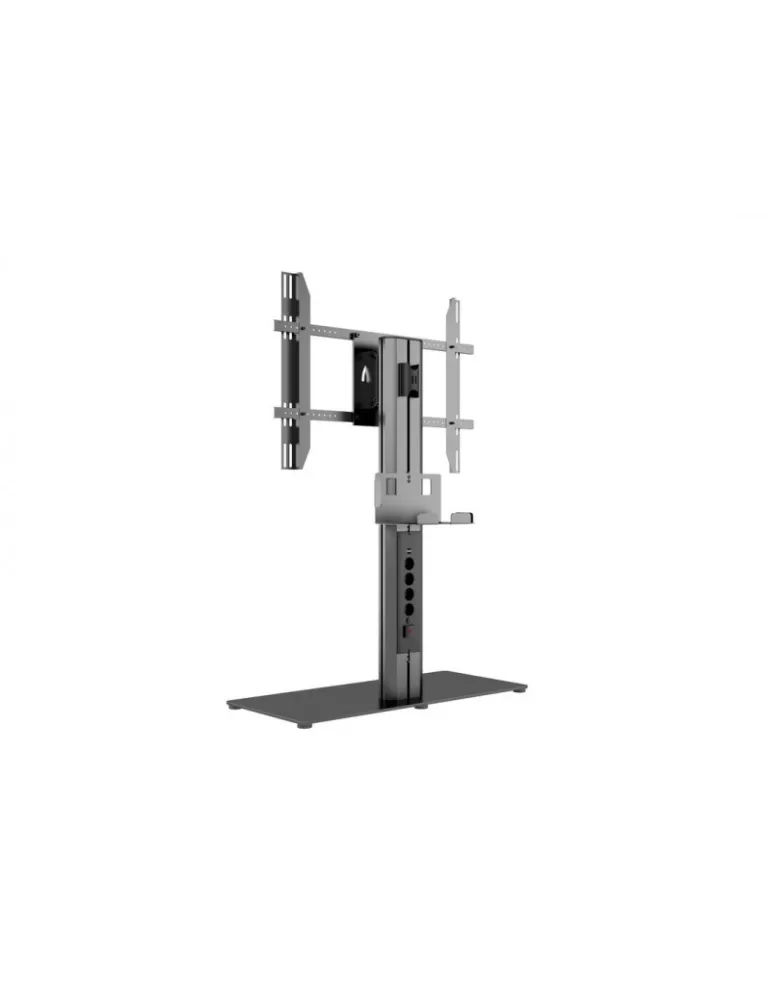 MULTIBRACKETS 0846 Support sol avec tablette inclus Multibrackets Public Display Stand 110 HD Simple Noir Floorbase -écran 50"-