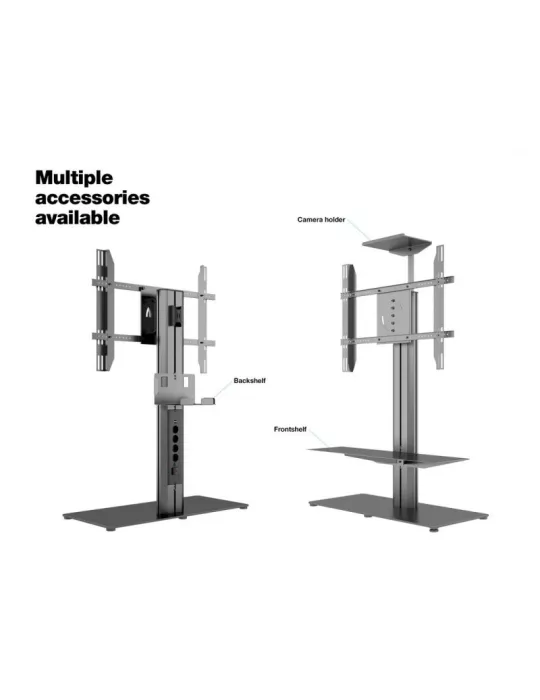 MULTIBRACKETS 0846 Bodenständer inkl. Tablet Multibrackets Public Display Stand 110 HD Simple Schwarz Floorbase -Bildschirm 50