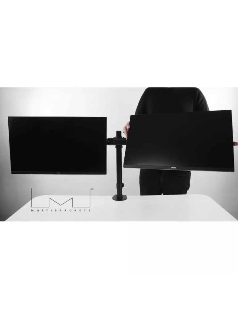 MULTIBRACKETS 3309 Tilting table stand Multibrackets Desktopmount Basic Dual - 2 screens 15  - 27  VESA Max 100x100 MULTIBRACK
