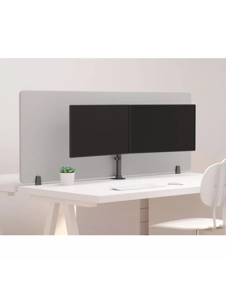 MULTIBRACKETS 3309 Tilting table stand Multibrackets Desktopmount Basic Dual - 2 screens 15  - 27  VESA Max 100x100 MULTIBRACK