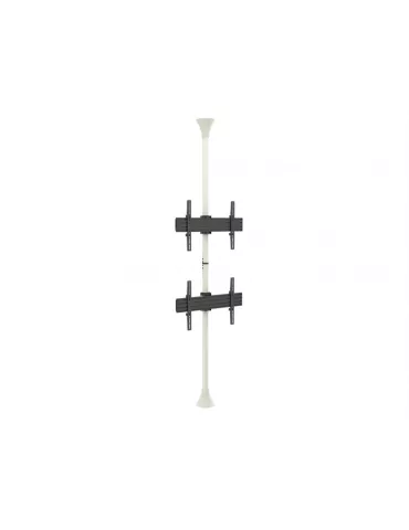 MULTIBRACKETS 5716 Support sol plafond Multibrackets Floor to Ceiling Mount Pro MBFC2U White - 2 screens 40 -65  VESA Max 600x