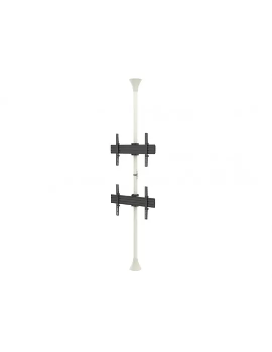 MULTIBRACKETS 5716 Support sol plafond Multibrackets Floor to Ceiling Mount Pro MBFC2U White - 2 screens 40 -65  VESA Max 600x