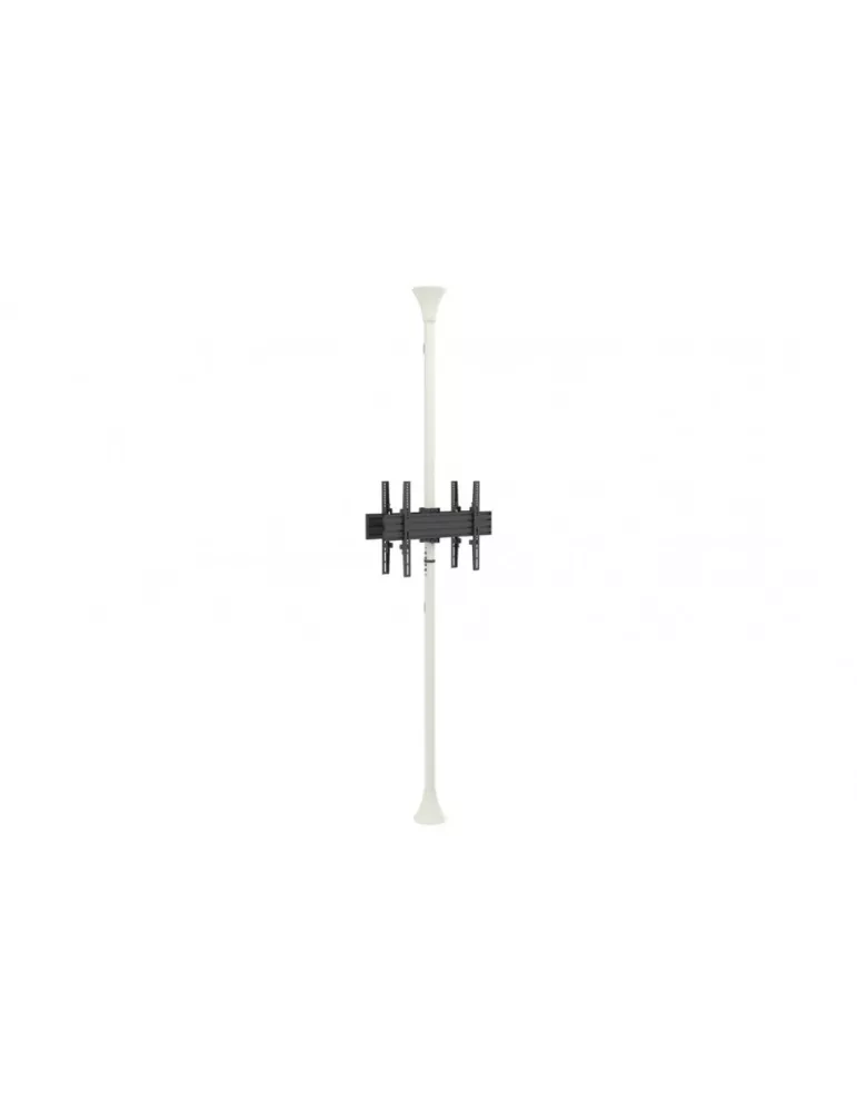 MULTIBRACKETS 5716 Support sol plafond Multibrackets Floor to Ceiling Mount Pro MBFC2U White - 2 screens 40 -65  VESA Max 600x