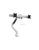 MULTIBRACKETS 5945 Soporte de mesa articulado Multibrackets Brazo de elevación a gas Single w. Travesaño Duo - 2 pantallas de