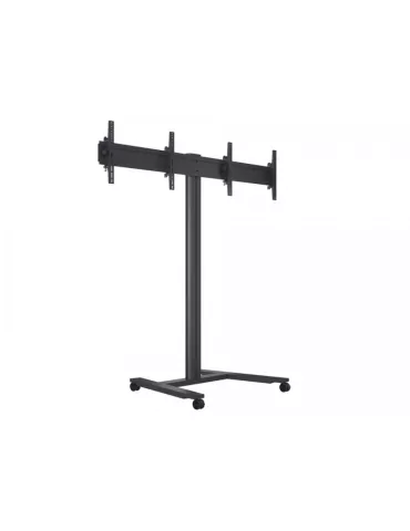MULTIBRACKETS 5358 Mobiler neigbarer Ständer Multibrackets Public Display Stand 180 HD Dual - 2 Bildschirme 40 -60  VESA Max 8