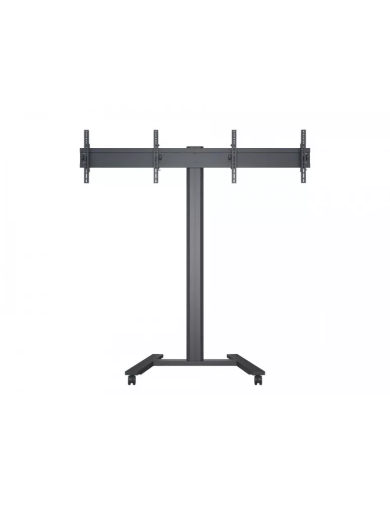 MULTIBRACKETS 5358 Soporte móvil inclinable Multibrackets Public Display Stand 180 HD Dual - 2 pantallas 40 -60  VESA Max 800x