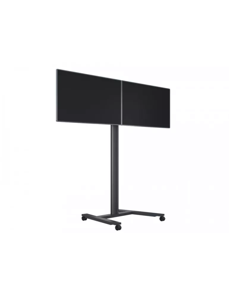 MULTIBRACKETS 5358 Support mobile inclinable Multibrackets Public Display Stand 180 HD Dual - 2 screens 40 -60  VESA Max 800x4
