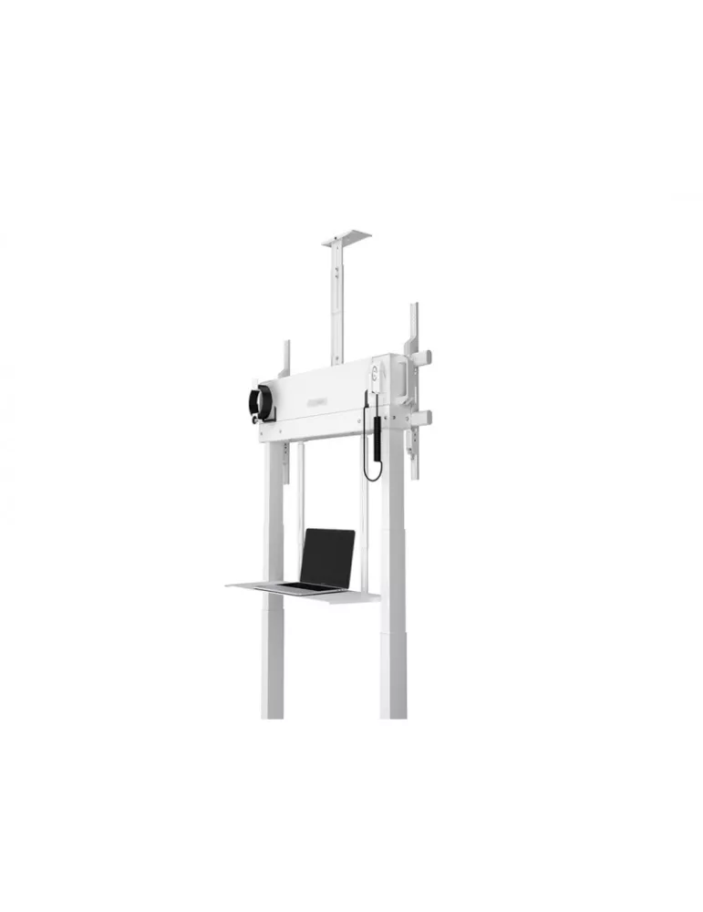 MULTIBRACKETS 0181 Support sol motorisé  FloorBase XL 150kg Blanc Ecran 42" - 100" -Vesa Max 1000x600