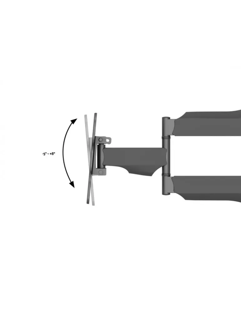 MULTIBRACKETS 9826 Support ecran rétractable Multibrackets Flip Down - écran 15"-37" VESA Max 200x200