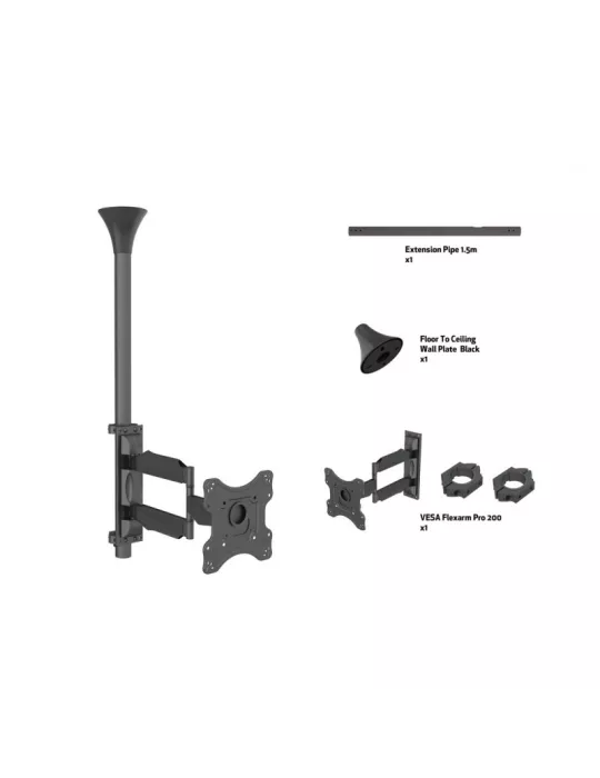 MULTIBRACKETS 9826 Support ecran rétractable Multibrackets Flip Down - écran 15"-37" VESA Max 200x200