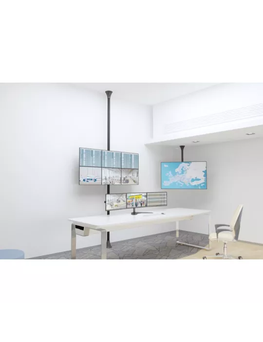 MULTIBRACKETS 2017 Boden-Decken-Halterung Multibrackets Floor to Ceiling Mount Pro MBFC3X2U-F100 - 6 Monitore 15 -32  VESA Max