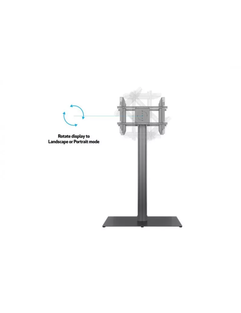 MULTIBRACKETS 7284 Support sol 2x ecrans Multibrackets Public Display Stand 180HD Back to Back
