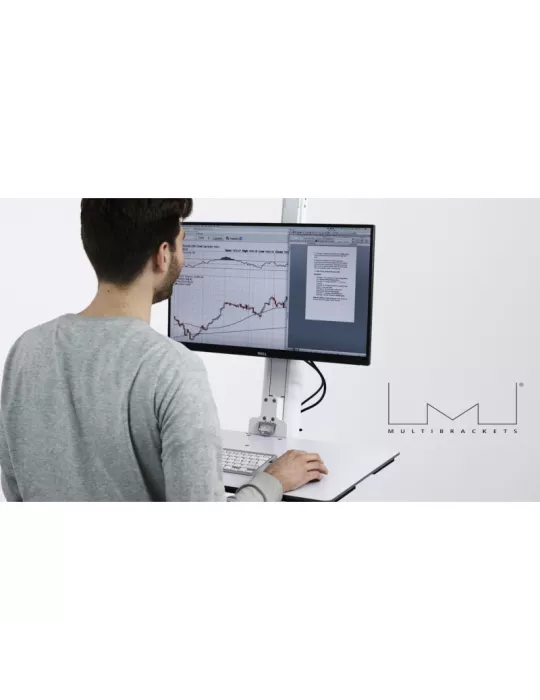 MULTIBRACKETS 3163 Support de table Multibrackets Easy Stand Desktop - écran 30" VESA Max 100x100