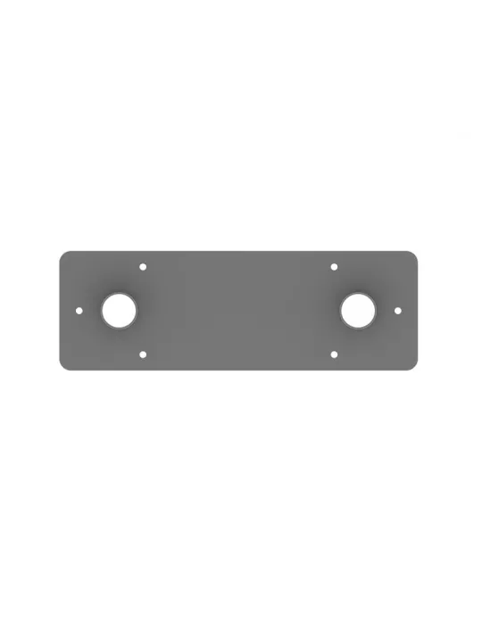 MULTIBRACKETS 6305 Bodenständer aus Stahl Multibrackets Bolt Down Dual Pole Plate Schwarz MULTIBRACKETS MUL6305 | MusicGoodDea