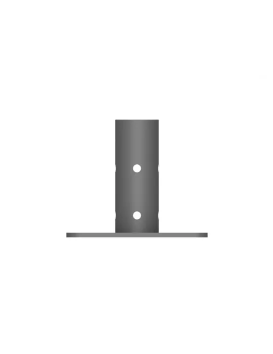 MULTIBRACKETS 6305 Floor-mounted steel base Multibrackets Bolt Down Dual Pole Plate Black MULTIBRACKETS MUL6305 | MusicGoodDea