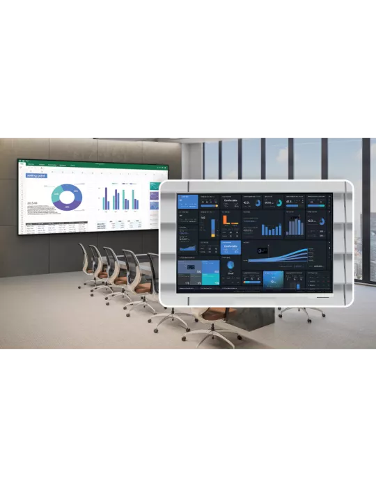 SAMSUNG LH105QPD5BGX Moniteur 105'' Samsung QP105DX-5K (5K QLED 500cd/m221/9) 24/7)