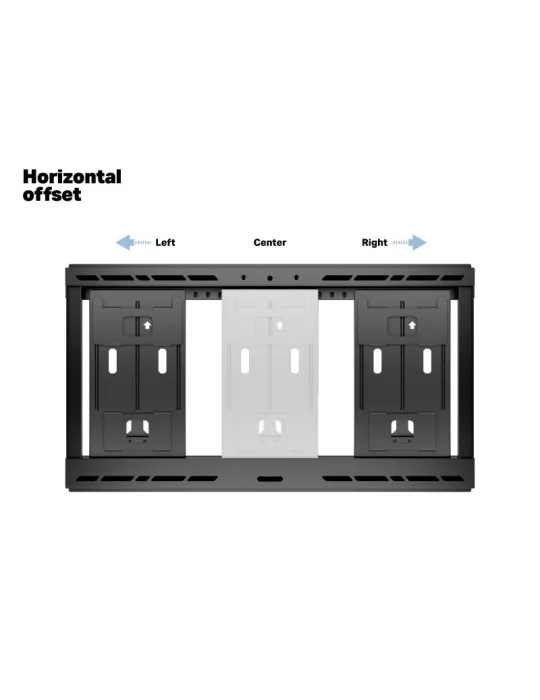 MULTIRACKETS 2864 Soporte mural articulado Multibrackets Flexarm Pro Dual HD Offset para pantallas de 42 -100  - Peso 70kg Ves