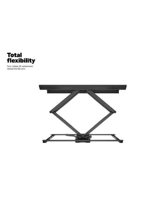 MULTIBRACKETS 2864 Support mural Articulé Multibrackets Flexarm Pro Dual HD Offset pour ecran 42"-100" - Poids 70kg Vesa 700x50