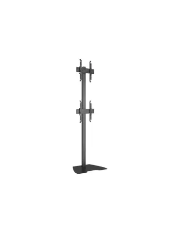 MULTIBRACKETS 5612 Bodenständer Multibrackets Floorstand Column Pro MBFSC2U 270 Schwarz - 2 Bildschirme 40 -65  VESA Max 400x4