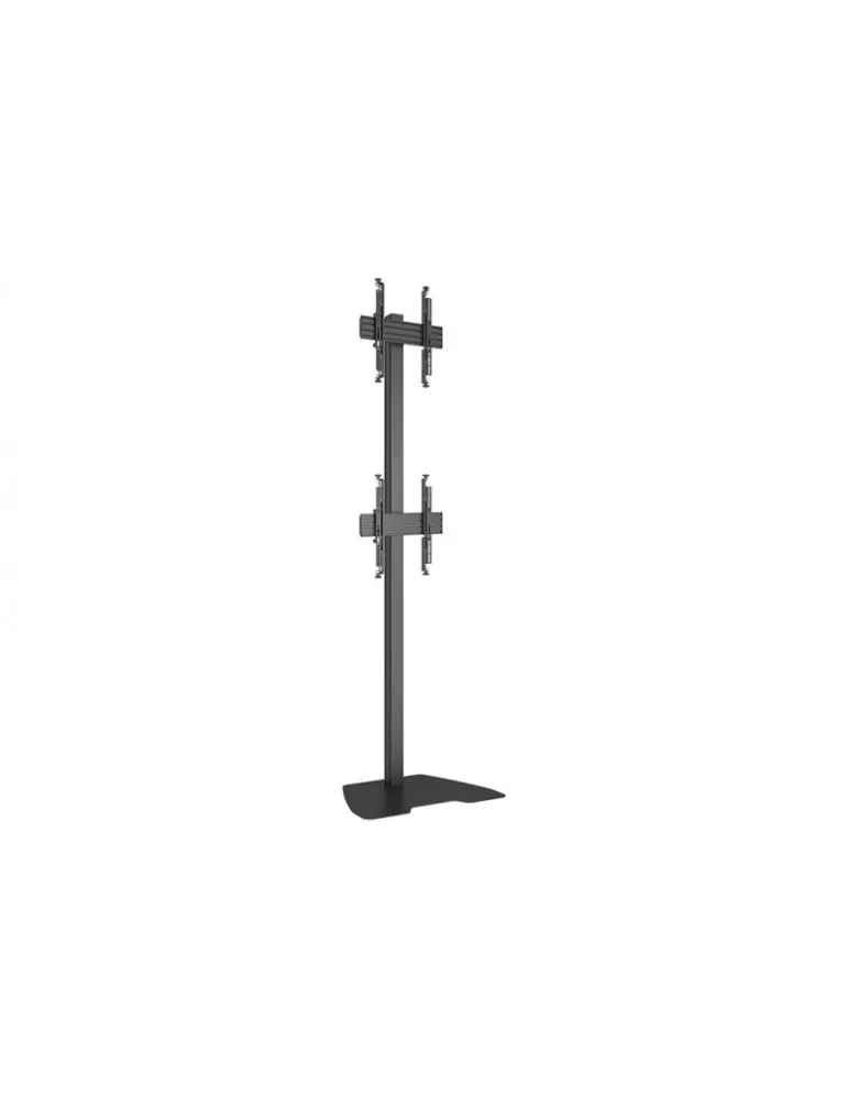 MULTIBRACKETS 5612 Support sol a fixer Multibrackets Floorstand Column Pro MBFSC2U 270 Noir - 2 écrans 40"-65" VESA Max 400x400