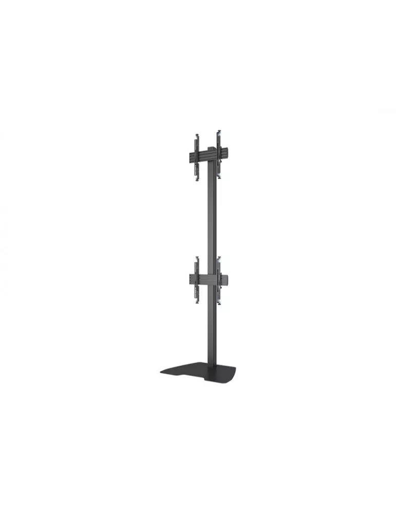 MULTIBRACKETS 5612 Support sol a fixer Multibrackets Floorstand Column Pro MBFSC2U 270 Noir - 2 écrans 40"-65" VESA Max 400x400