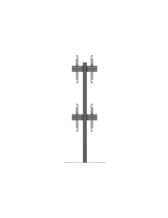MULTIBRACKETS 5612 Support sol a fixer Multibrackets Floorstand Column Pro MBFSC2U 270 Noir - 2 écrans 40"-65" VESA Max 400x400