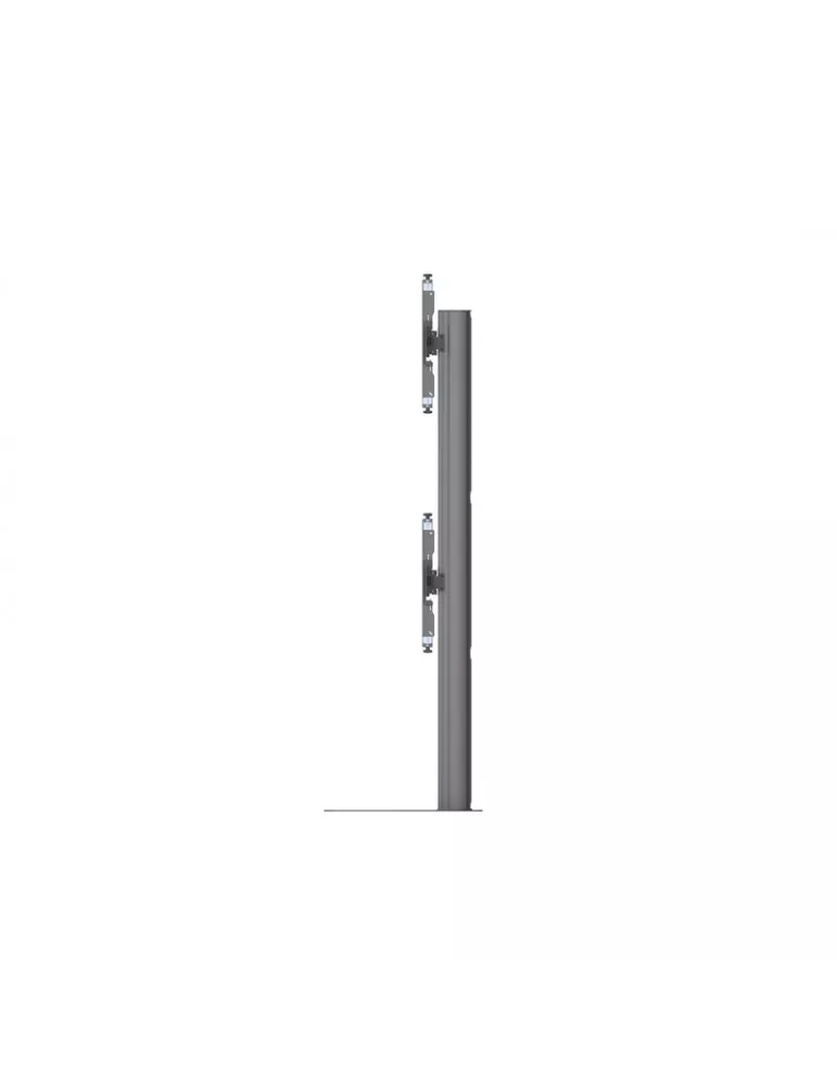 MULTIBRACKETS 5612 Bodenständer Multibrackets Floorstand Column Pro MBFSC2U 270 Schwarz - 2 Bildschirme 40 -65  VESA Max 400x4