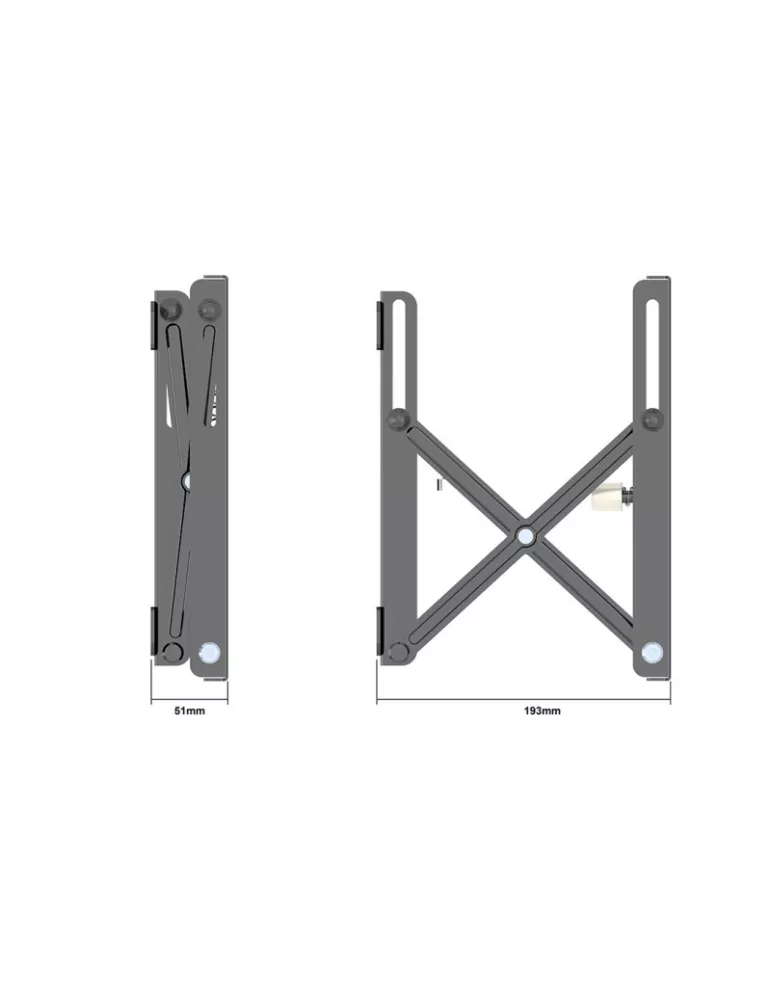 MULTIBRACKETS 5636 Support mural Multibrackets Video Wall Mount Push X Small 200 - écrans 13-43" VESA Max 200x200