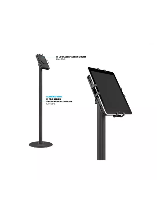 MULTIBRACKETS 0341 Support pour tablette rotatif et verrouillable Multibrackets Lockable Tablet Mount - écran 7"-146"