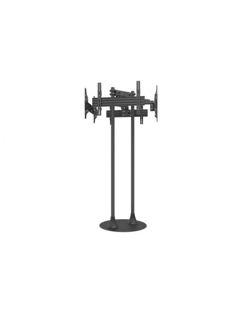 MULTIBRACKETS 7703 Multibrackets MBF4U Floorstand Quad Pro - 32 -65  screen VESA Max 400x400 MULTIBRACKETS MUL7703 | MusicGood