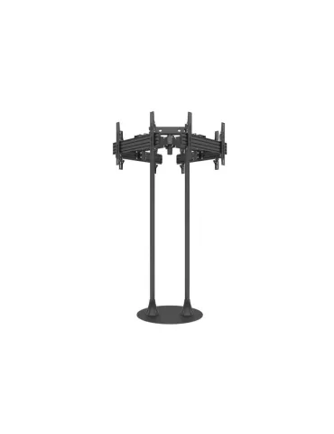MULTIBRACKETS 7703 Multibrackets MBF4U Floorstand Quad Pro - 32 -65  screen VESA Max 400x400 MULTIBRACKETS MUL7703 | MusicGood 2