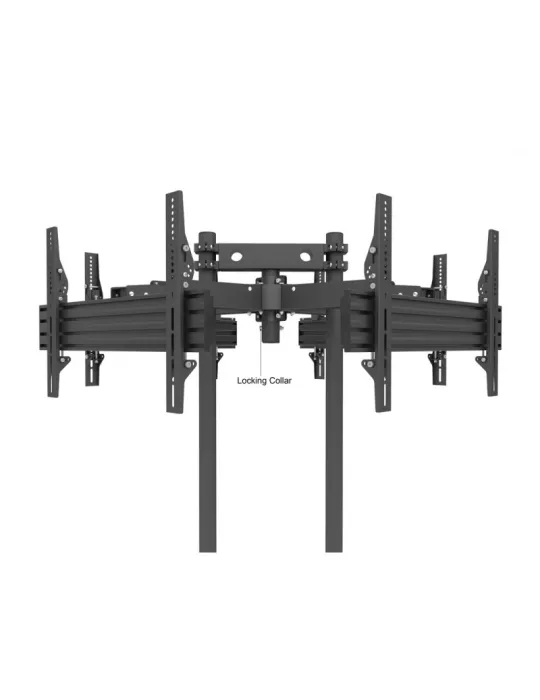 MULTIBRACKETS 7703 Multibrackets MBF4U Soporte de suelo Quad Pro - Pantalla de 32 -65  VESA Máx. 400x400 MULTIBRACKETS MUL7703