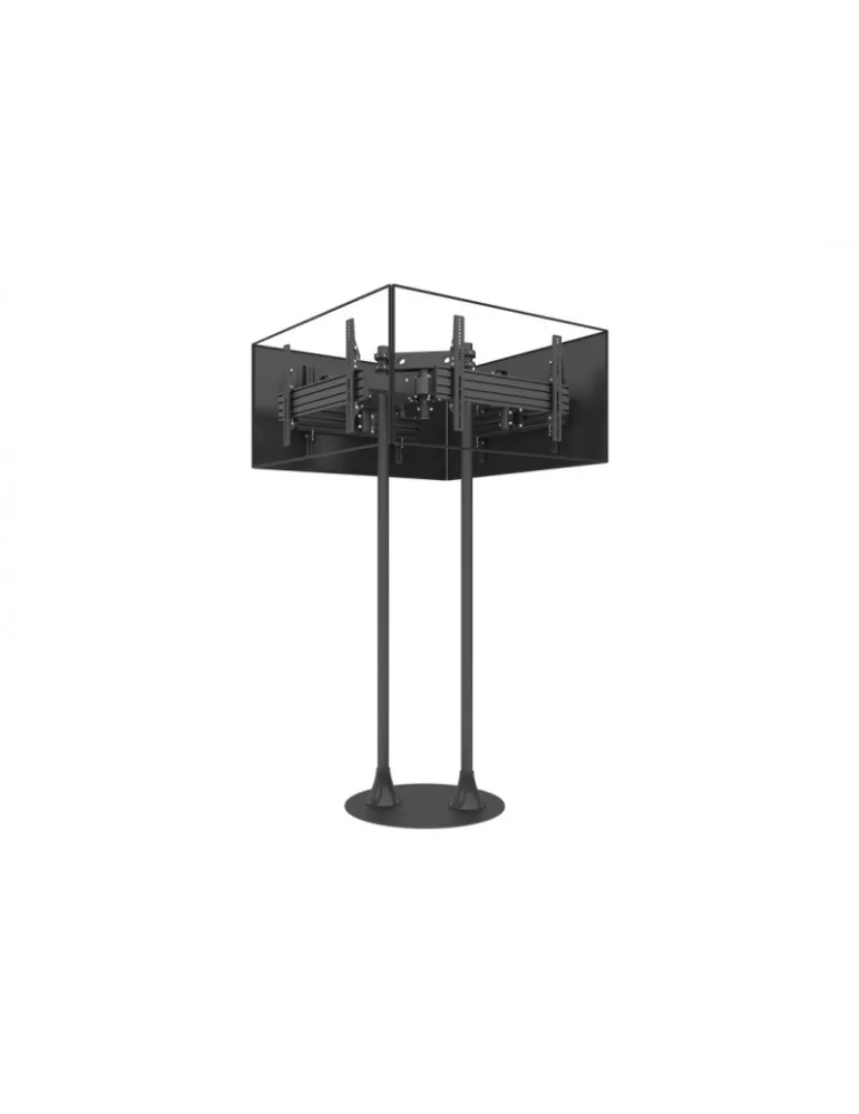 MULTIBRACKETS 7703 Bodenständer Multibrackets MBF4U Floorstand Quad Pro - 32 -65 -Bildschirm VESA Max 400x400 MULTIBRACKETS MU