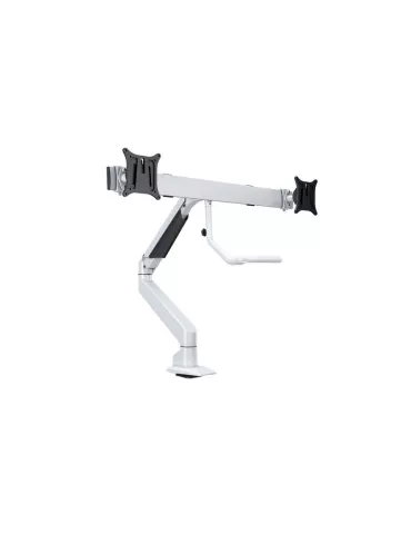 MULTIBRACKETS 6379 Articulated table support Multibrackets Gas Lift Arm w. Duo Crossbar - 2 screens 15 - 28  VESA Max 100x100