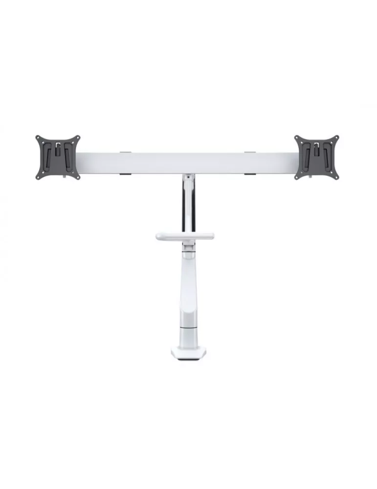 MULTIBRACKETS 6379 Articulated table support Multibrackets Gas Lift Arm w. Duo Crossbar - 2 screens 15 - 28  VESA Max 100x100