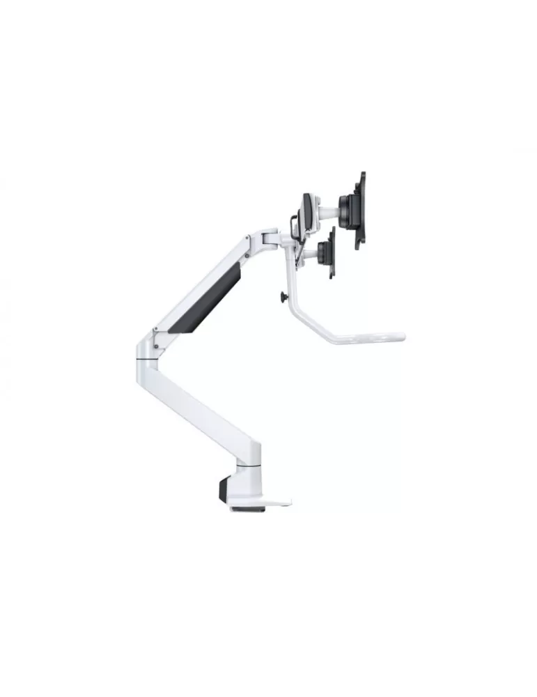 MULTIBRACKETS 6379 Articulated table support Multibrackets Gas Lift Arm w. Duo Crossbar - 2 screens 15 - 28  VESA Max 100x100