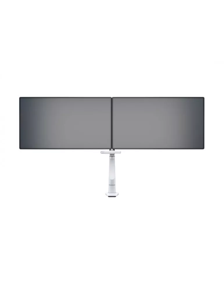 MULTIBRACKETS 6379 Articulated table support Multibrackets Gas Lift Arm w. Duo Crossbar - 2 screens 15 - 28  VESA Max 100x100