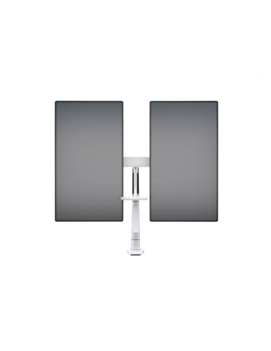 MULTIBRACKETS 6379 Support de table articulé Multibrackets Gas Lift Arm w. Duo Crossbar - 2 écrans de 15"- 28" VESA Max 100x100