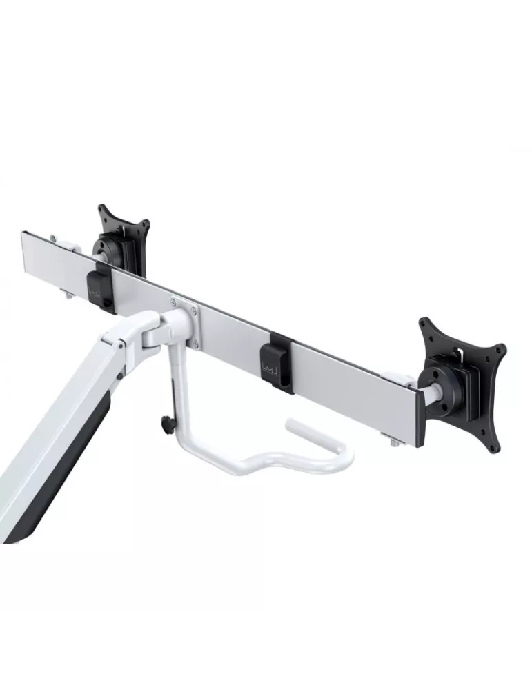 MULTIBRACKETS 6379 Soporte de mesa articulado Multibrackets Brazo elevador a gas c. Travesaño Duo - 2 pantallas 15 - 28  VESA