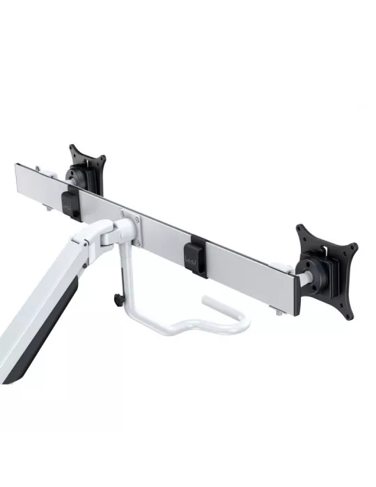 MULTIBRACKETS 6379 Articulated table support Multibrackets Gas Lift Arm w. Duo Crossbar - 2 screens 15 - 28  VESA Max 100x100