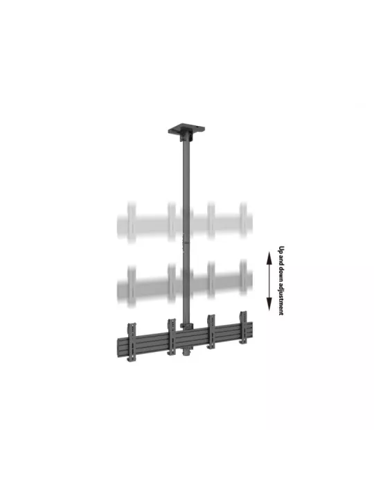 MULTIBRACKETS 2253 Deckenhalterung Menuboard Multibrackets MBC2X1U Ceiling Mount Pro - 2 Monitore 30 -42  VESA Max 200x200 MUL