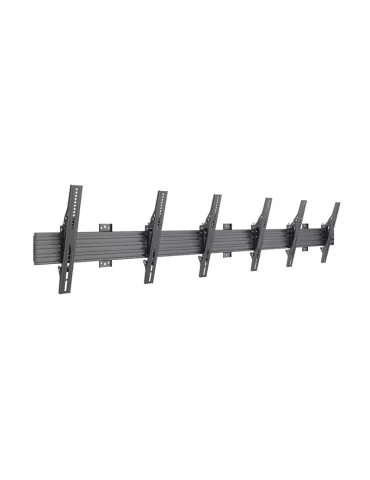 MULTIBRACKETS 4078 Multibrackets Wallmount Pro MBW3U Tilt Black - 3 screens 40 -75  VESA Max 600x400 MULTIBRACKETS MUL4078 | M
