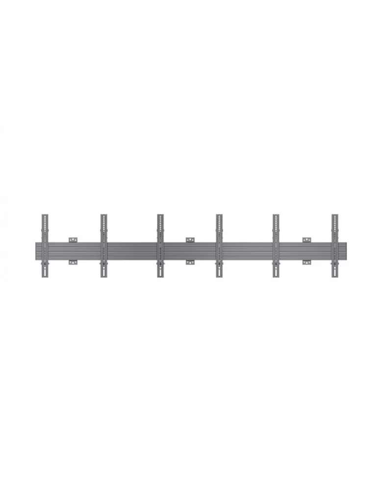 MULTIBRACKETS 4078 Support mural inclinable Multibrackets Wallmount Pro MBW3U Tilt Black - 3 écrans 40"-75" VESA Max 600x400