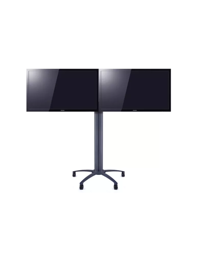 MULTIBRACKETS 7792 Support écran Multibrackets Public Display Stand Dual Screen Mount - 2 écrans 40"-55" VESA Max 600x400