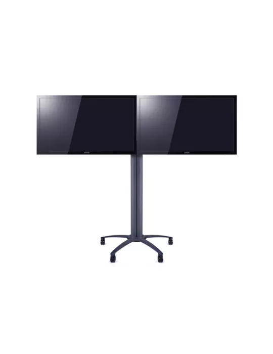 MULTIBRACKETS 7792 Support écran Multibrackets Public Display Stand Dual Screen Mount - 2 écrans 40"-55" VESA Max 600x400