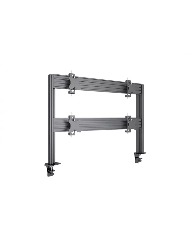 MULTIBRACKETS 5544 Support de table Multibrackets Deskmunt Column Pro 4x1 MBDM4x1U - 4 écrans 15-32" VESA Max 100x100